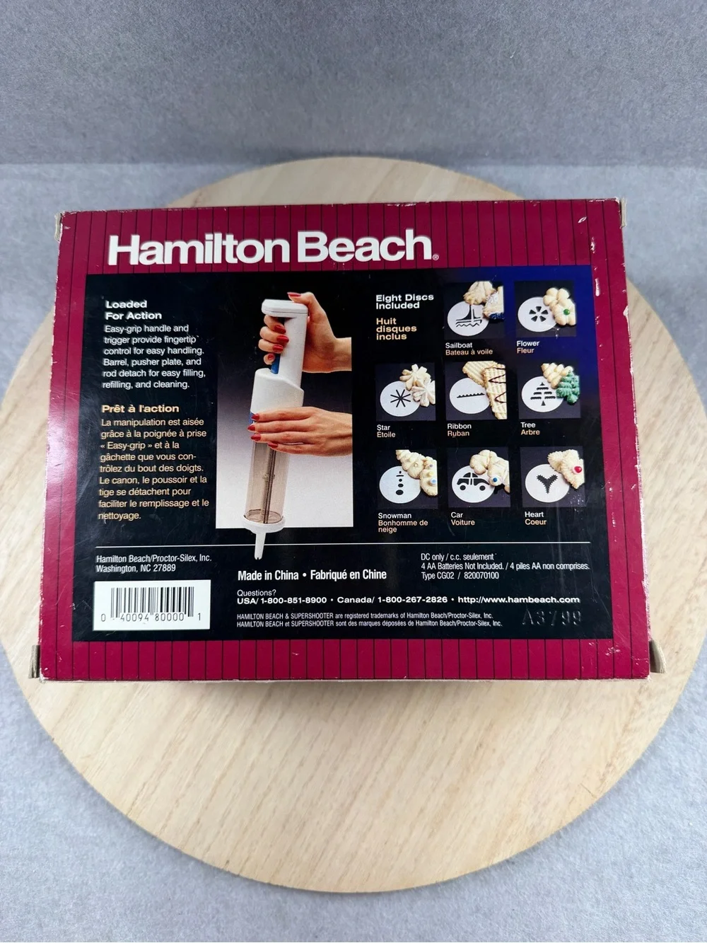 Hamilton Beach Super Shooter 80000 Cordless Cookie